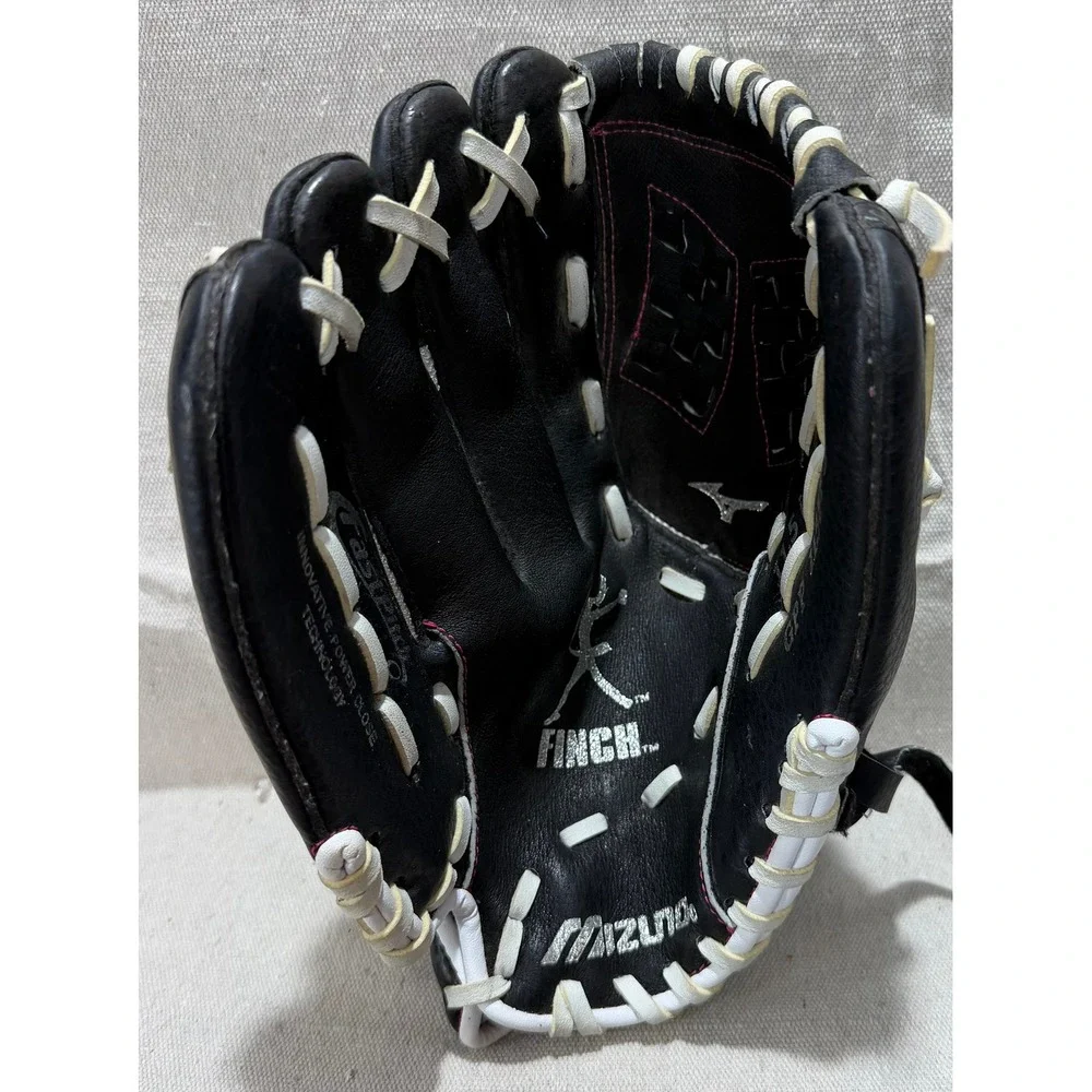 Mizuno Jennie Finch Prospect 11.5 Fastpitch Softball Glove GPP1155F3 Black White
